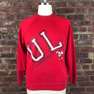 90s Louisville Cardinals Wolf Sweatshirt